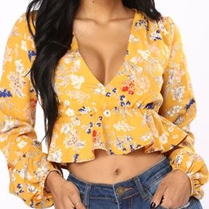 Krystal floral top
